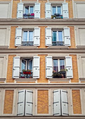 yellow building facade