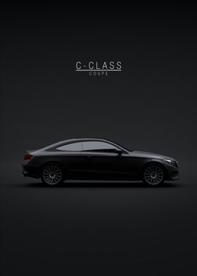 2017 C Class Coupe Black