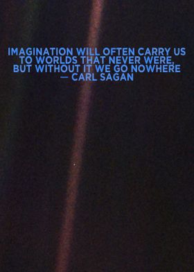 Pale Blue Dot Carl Sagan