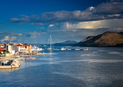 Greek island of Kefalonia