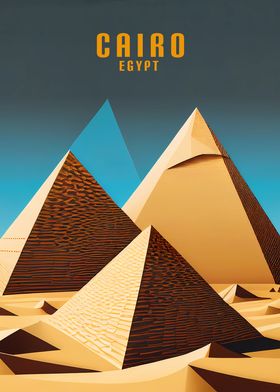 Cairo Pyramids Egypt Desig