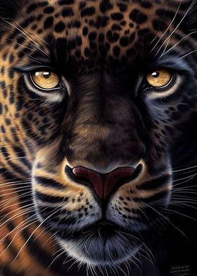 Panther Face Animal