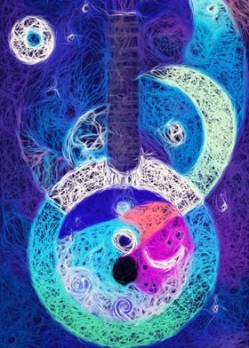 Mysterious Cosmic Guitar