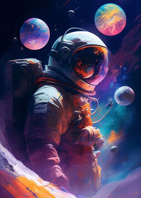 Traveling Astronaut