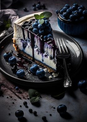 blueberry cake 