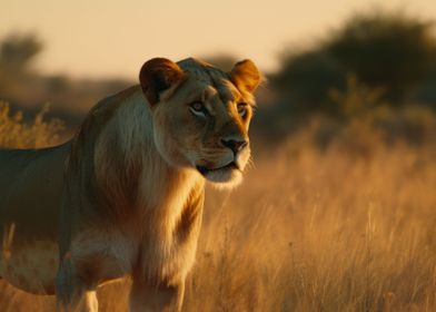 Lioness Wildlife Photo