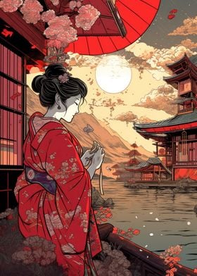 Traditional Kimono Manga