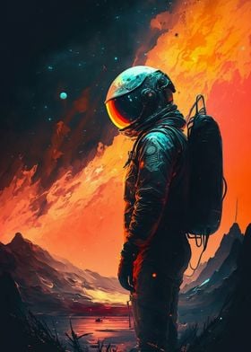 Lost Space Astronaut