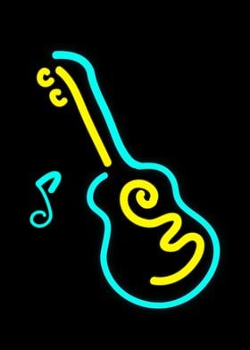 Guitar Neon