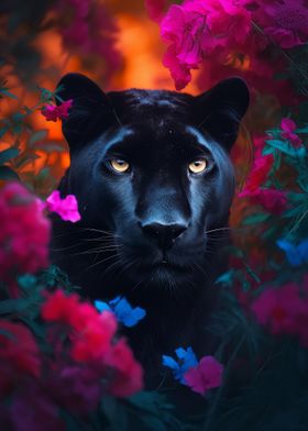 Black Panther Flower Dream