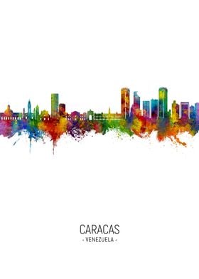 Caracas Skyline Venezuela