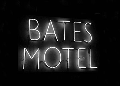 Bates Motel sign 