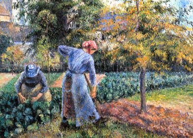 Peasant Woman Digging