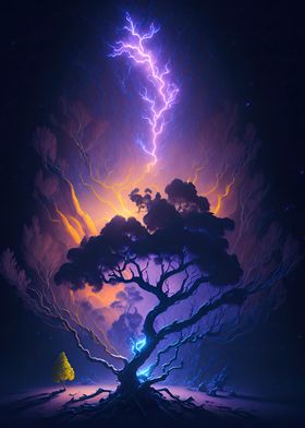 Cosmic Tree Lightning