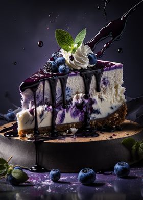 blueberry cake 