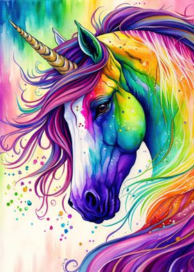 Unicorn Rainbow