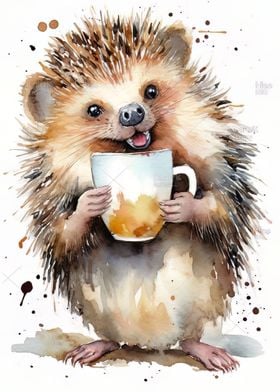 Coffee with a Hedgehog