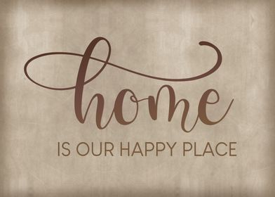 Home is our happy place