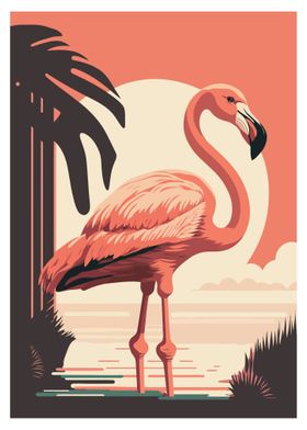 Cute Flamingo