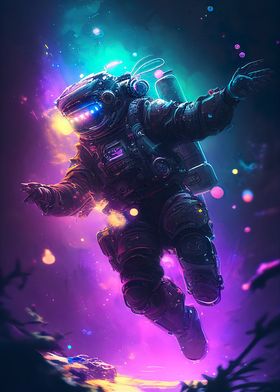 Flying Astronaut