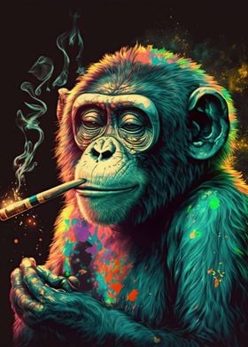 Marijuana monkey