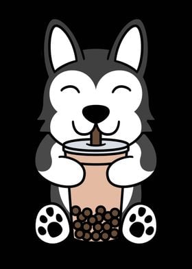 Husky Bubble Tea 