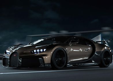 Bugatti Chiron CGI