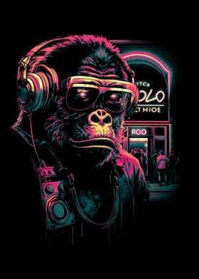 Neon Gorilla