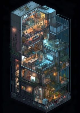 Isometric Building