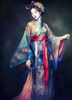 Traditional Hanfu Beauty