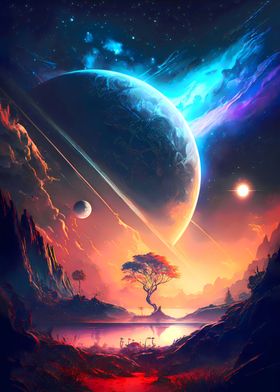 Anime Fantasy Landscape-preview-3