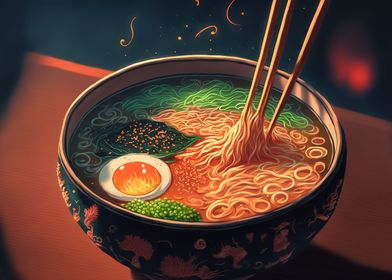 Ramen Japan Food