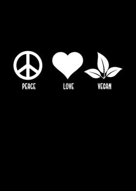 Peace Love Vegan