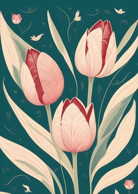 Tulip Japanese Retro