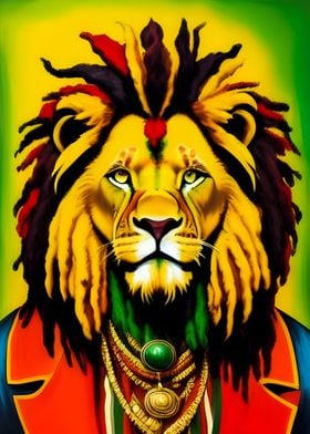 Reggae Vibes Lion
