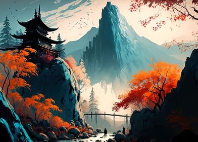 Japanese landscape