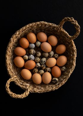 Basket of eggs