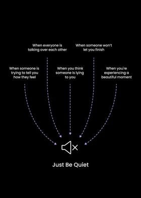 Just Be Quiet