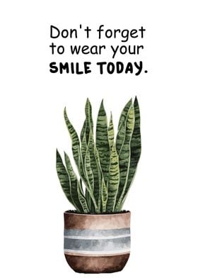 Smile Today Affirmation