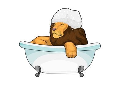 Lion Bath Bathtub