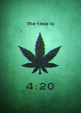 The time is 420