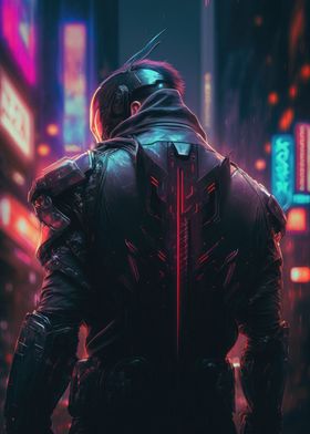 Dark Cyborg Ninja