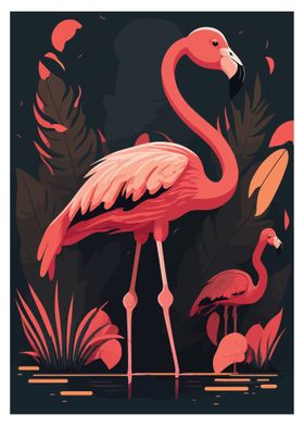 Cute Flamingo