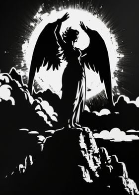 Dark Angel Silhouette