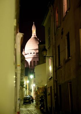 Sacre Ceour by night