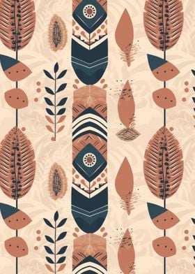 Bohemian Pattern Boho Art