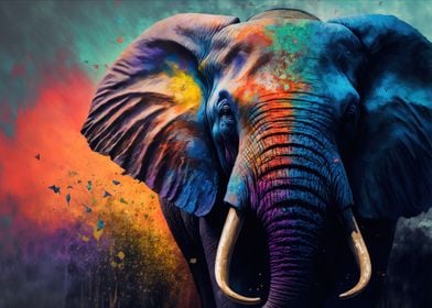 Abstract Elephants