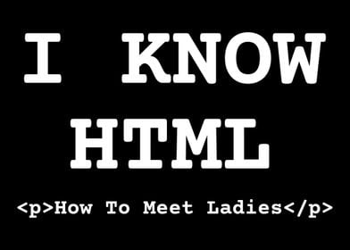 Funny Know HTML Joke