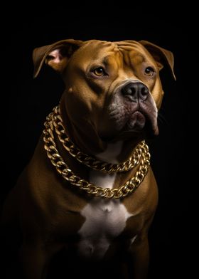 Hip Hop Pitbull Dog