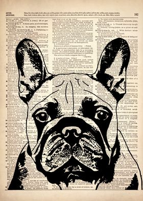 French Bulldog DOG ART